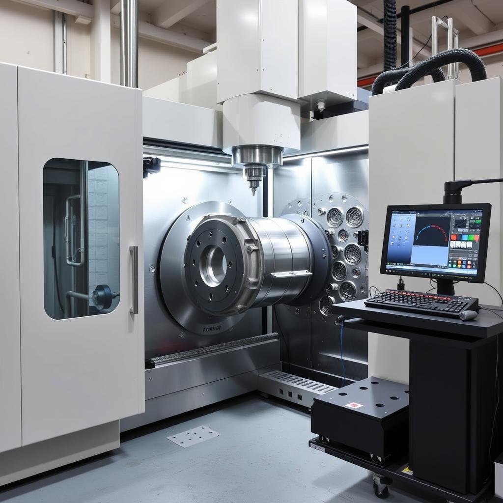 CNC machining centers for aluminum components
