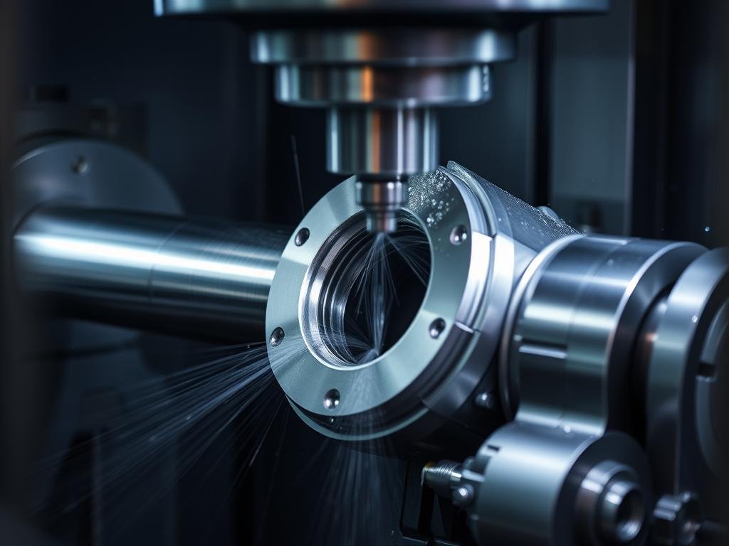 CNC machining of aluminum forged parts at MAIKONG Aluminum Forging Factory