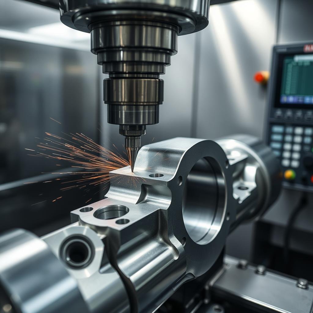 CNC machining of aluminum forgings at MAIKONG