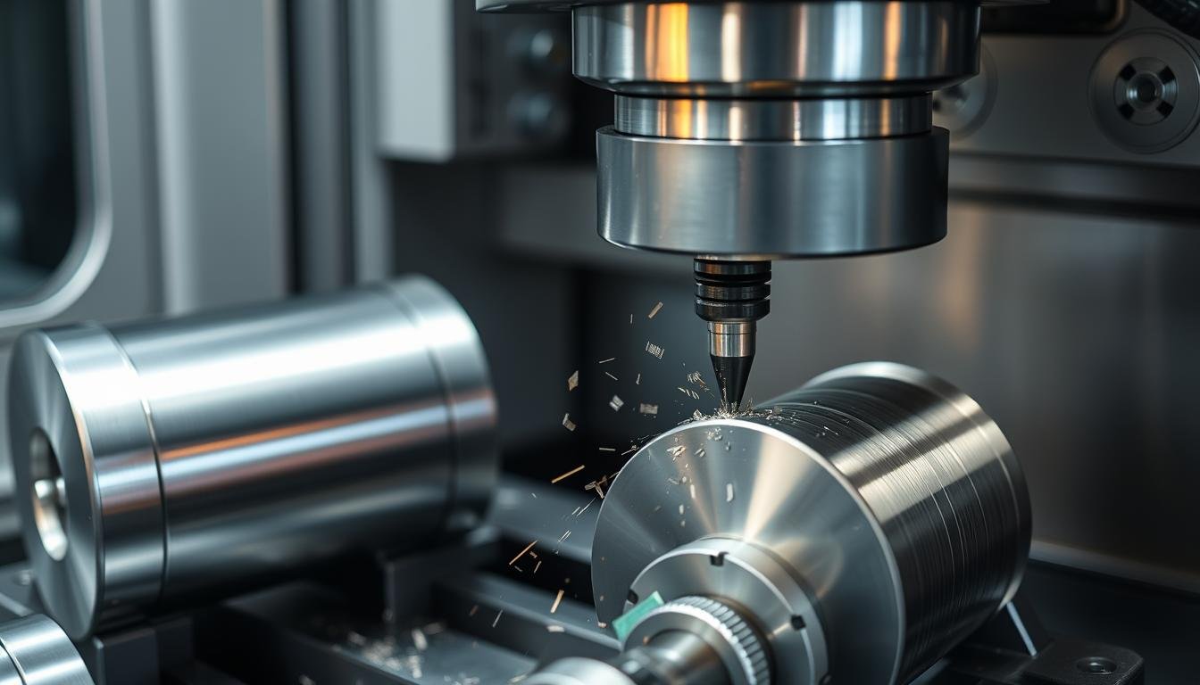 CNC machining of cold forged type-ii anodized aluminum spools CNC machining of cold forged type-ii anodized aluminum spools