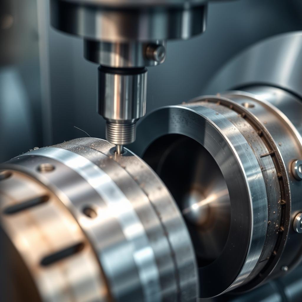 CNC machining of forged components at MAIKONG