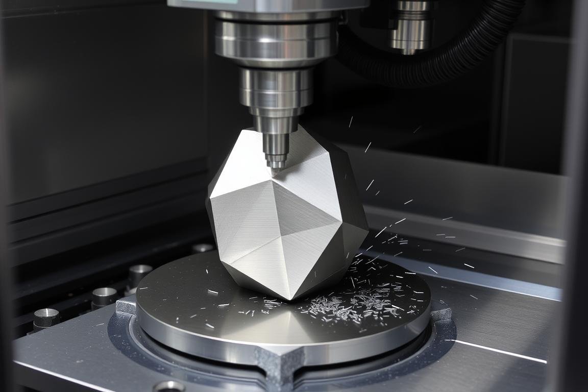 CNC milling operation at MAIKONG facility