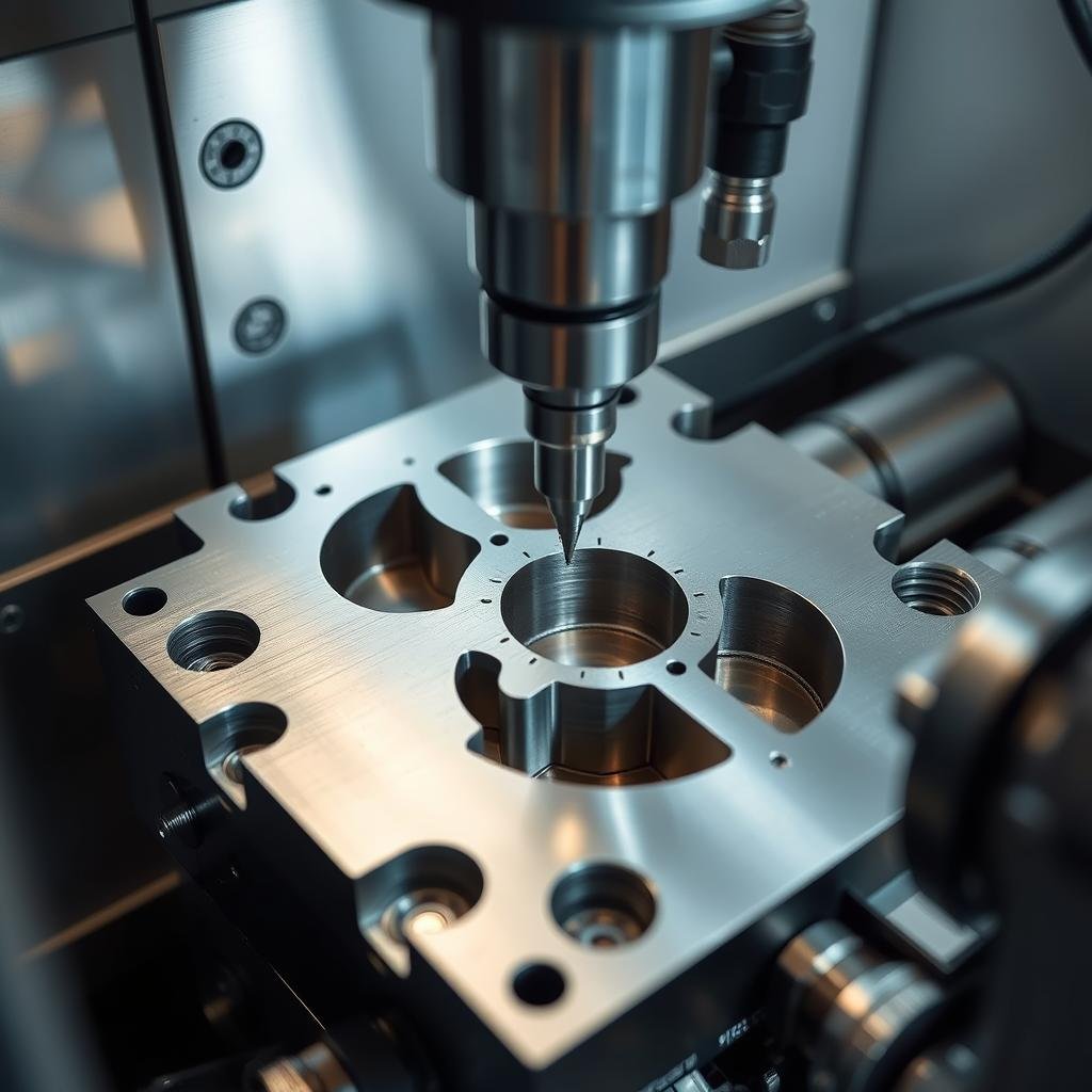 CNC milling process for complex forge die components CNC milling process for complex forge die components