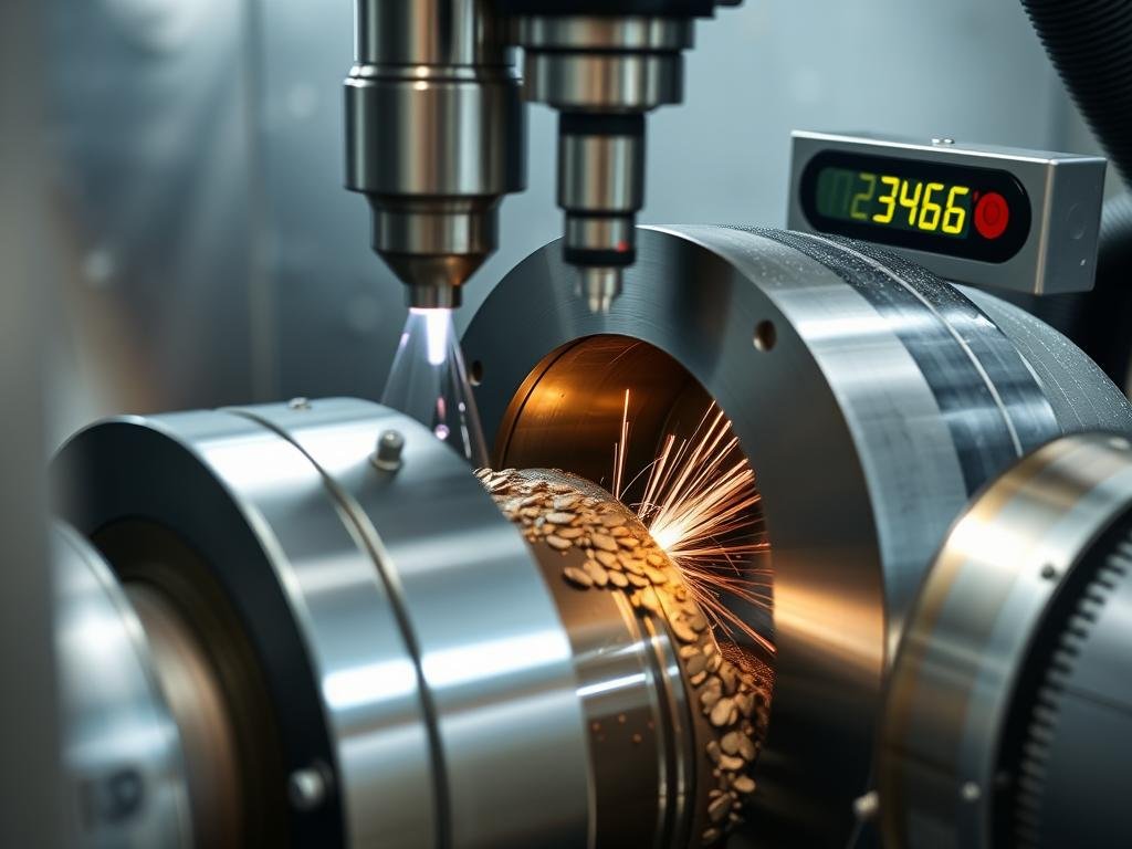 CNC turning operation on forge tooling component at MAIKONG facility