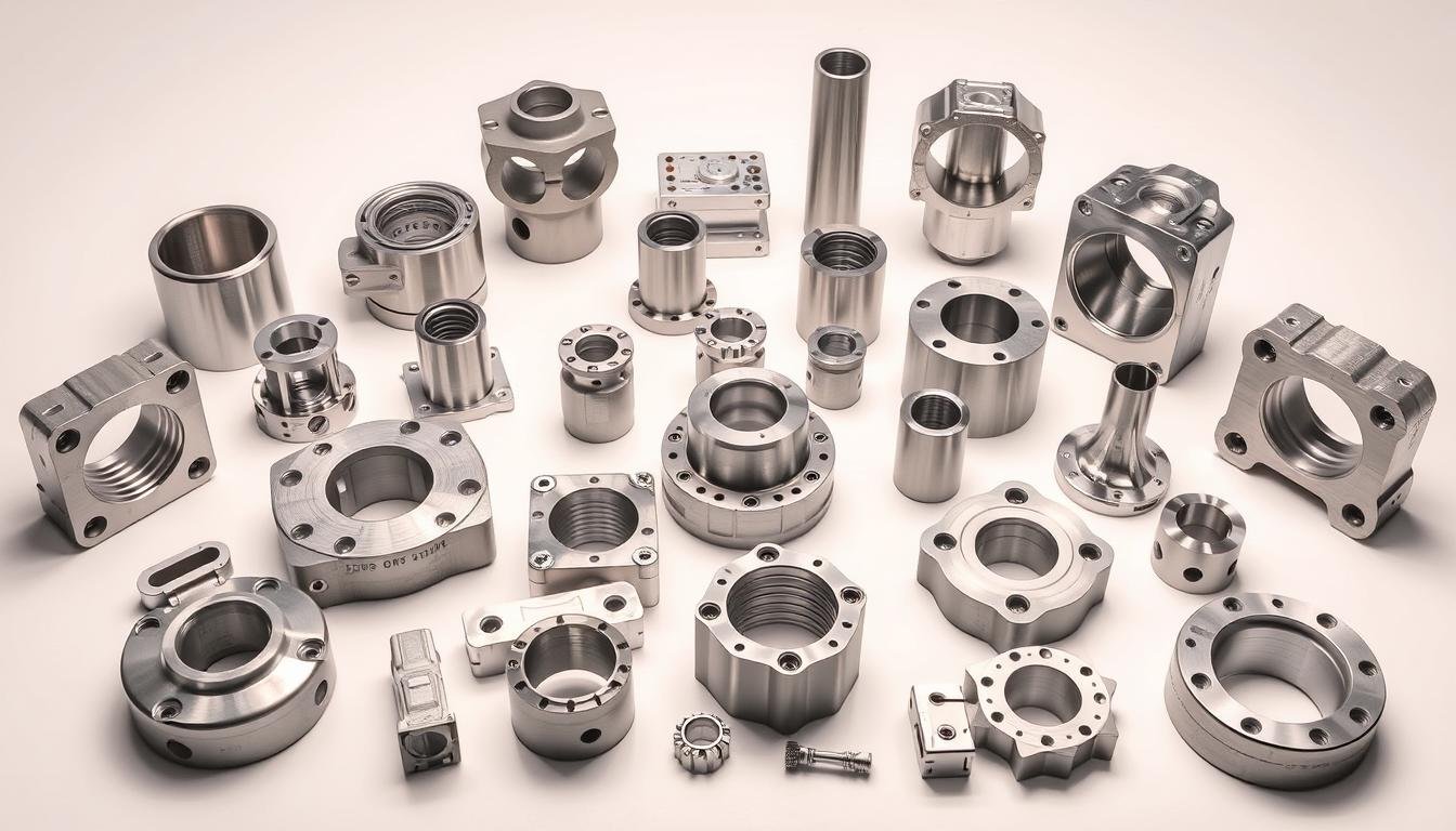 Collection of MAIKONG's aluminum forged components for various industries including aerospace, automotive and industrial applications Collection of MAIKONG's aluminum forged components for various industries including aerospace, automotive and industrial applications
