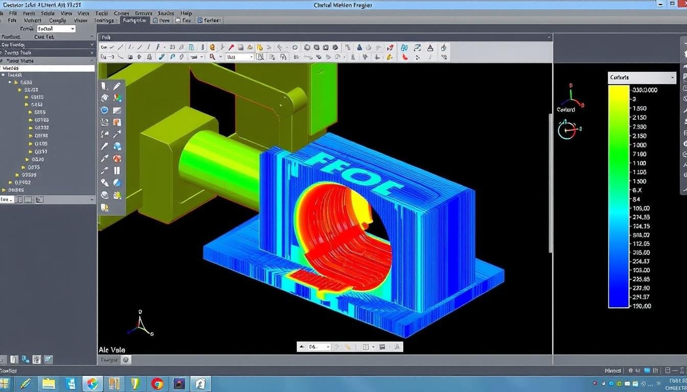 Computer simulation of steel forging process at MAIKONG