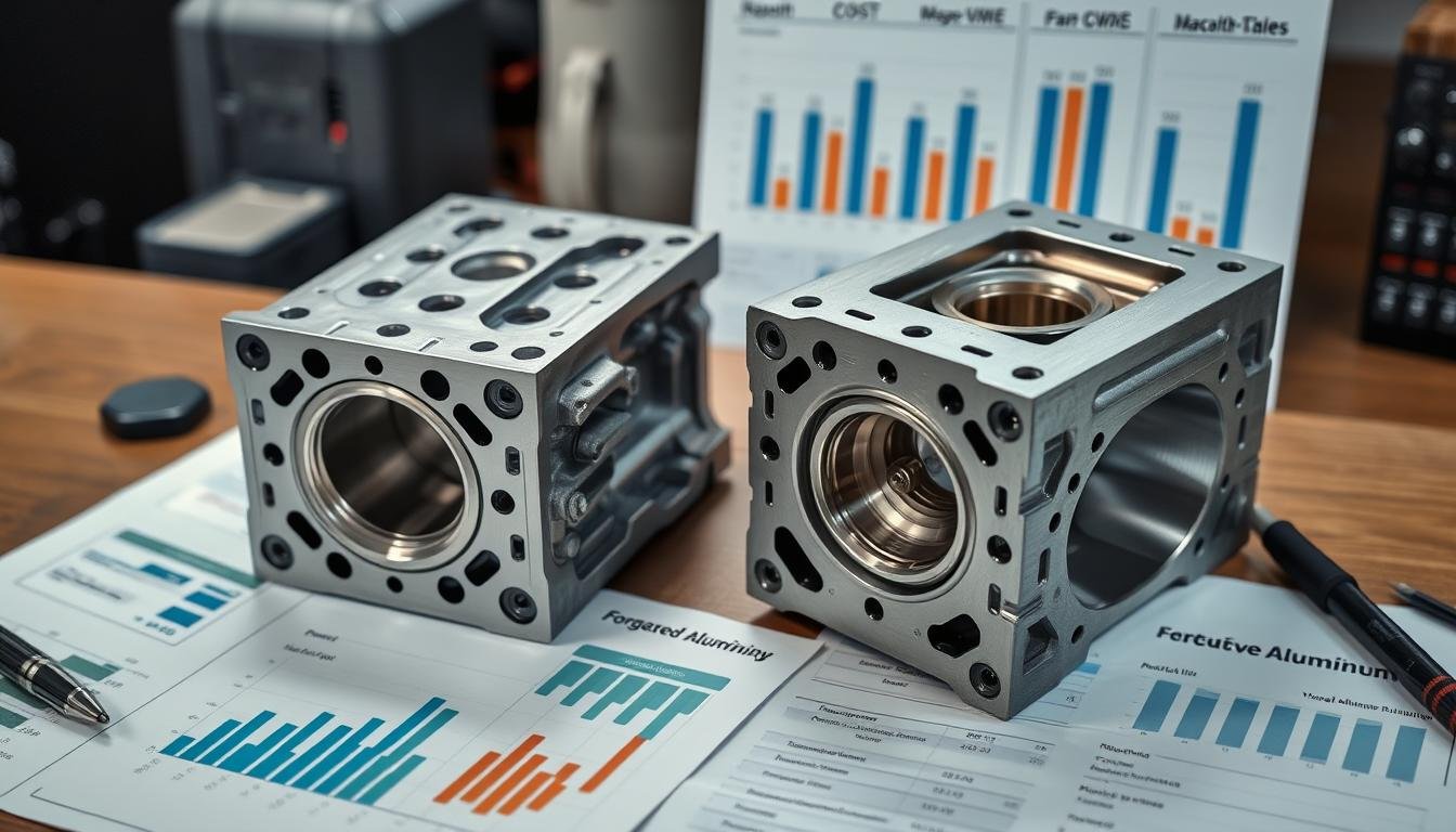 Cost analysis of forged vs machined aluminum engine blocks Cost analysis of forged vs machined aluminum engine blocks