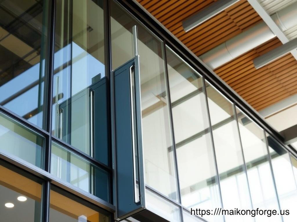 Custom architectural aluminum extrusion system