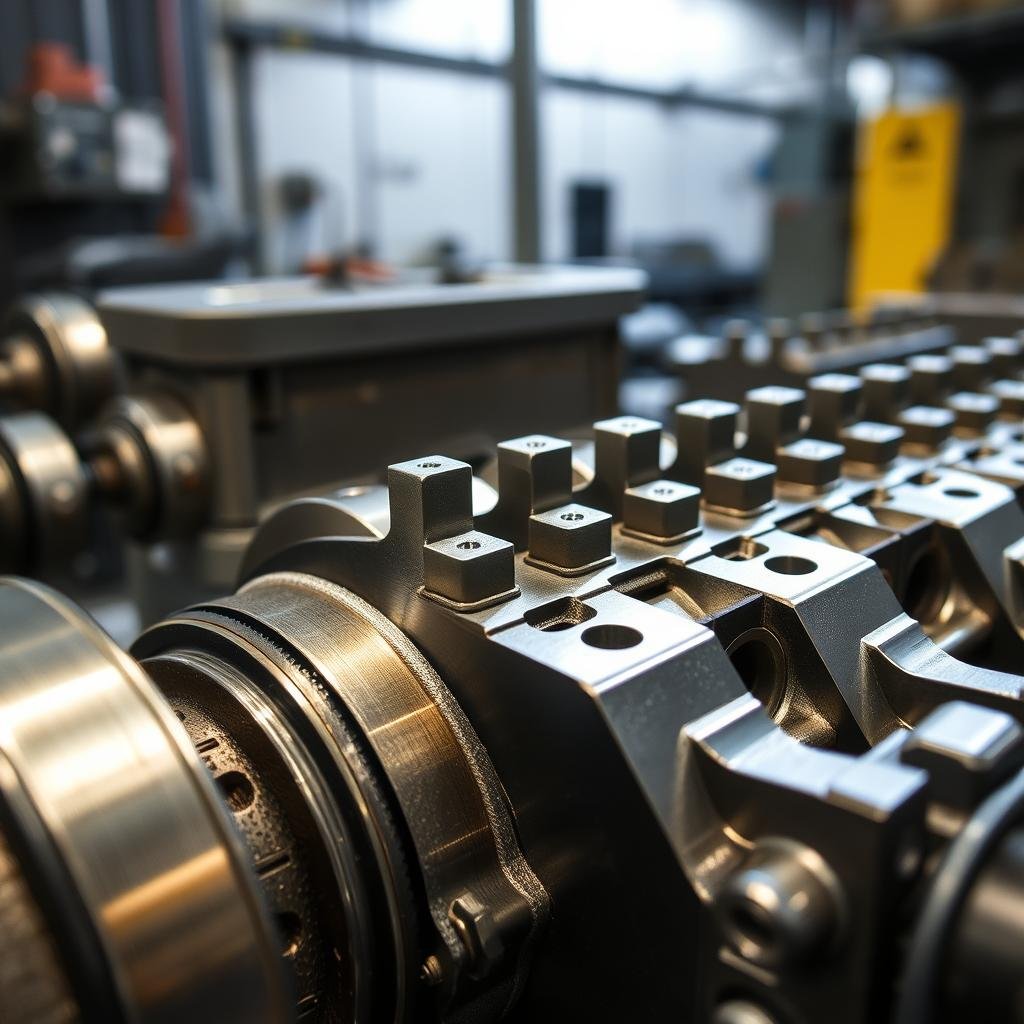 Custom forging dies at MAIKONG manufacturing facility