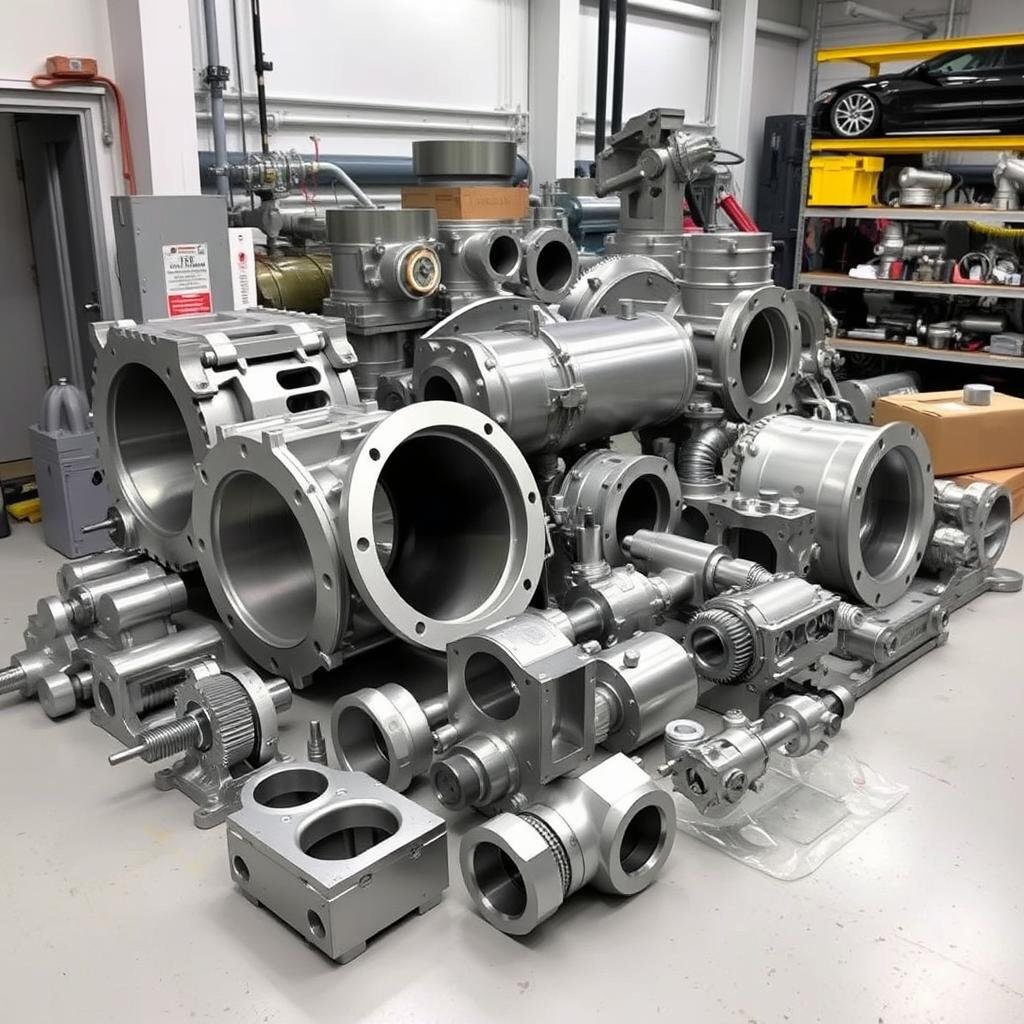 Defense aluminum forgings by MAIKONG