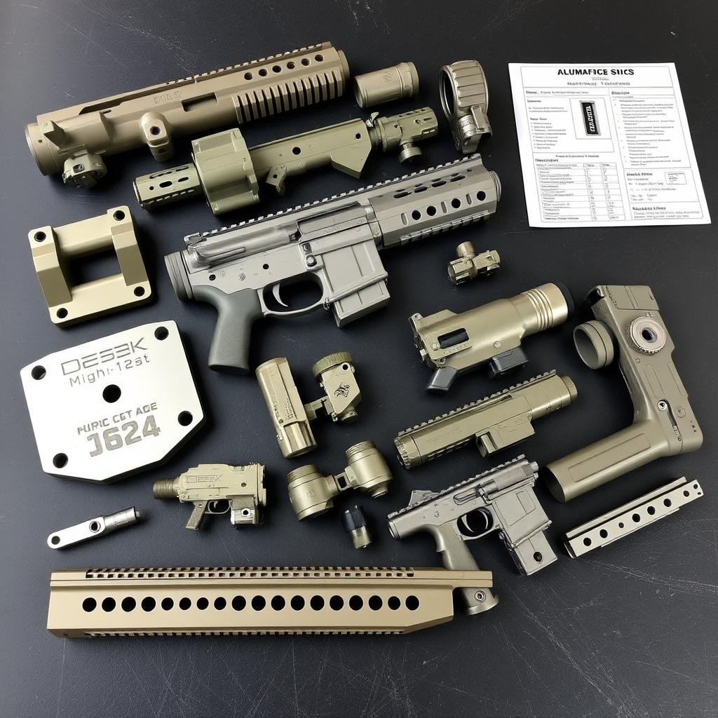 Defense aluminum forgings by MAIKONG