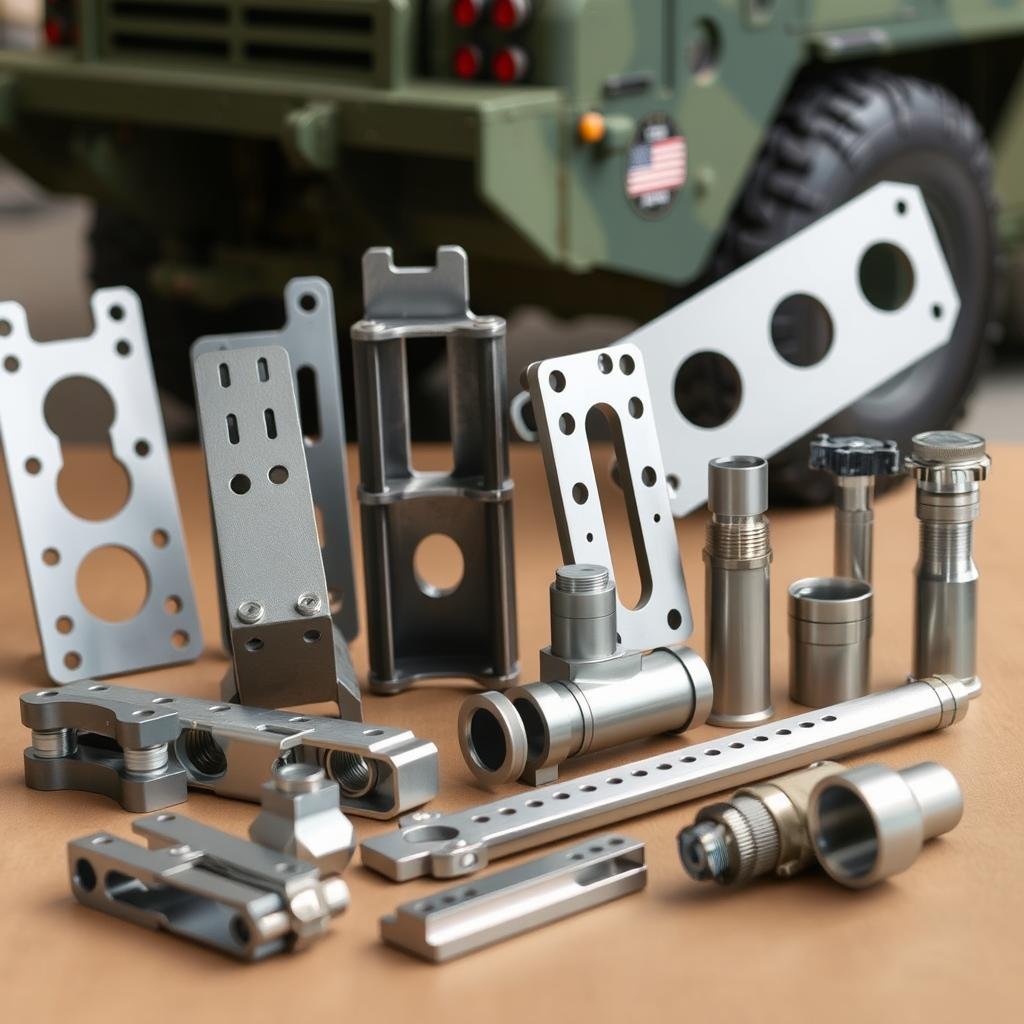 Defense applications for hot forged aluminum