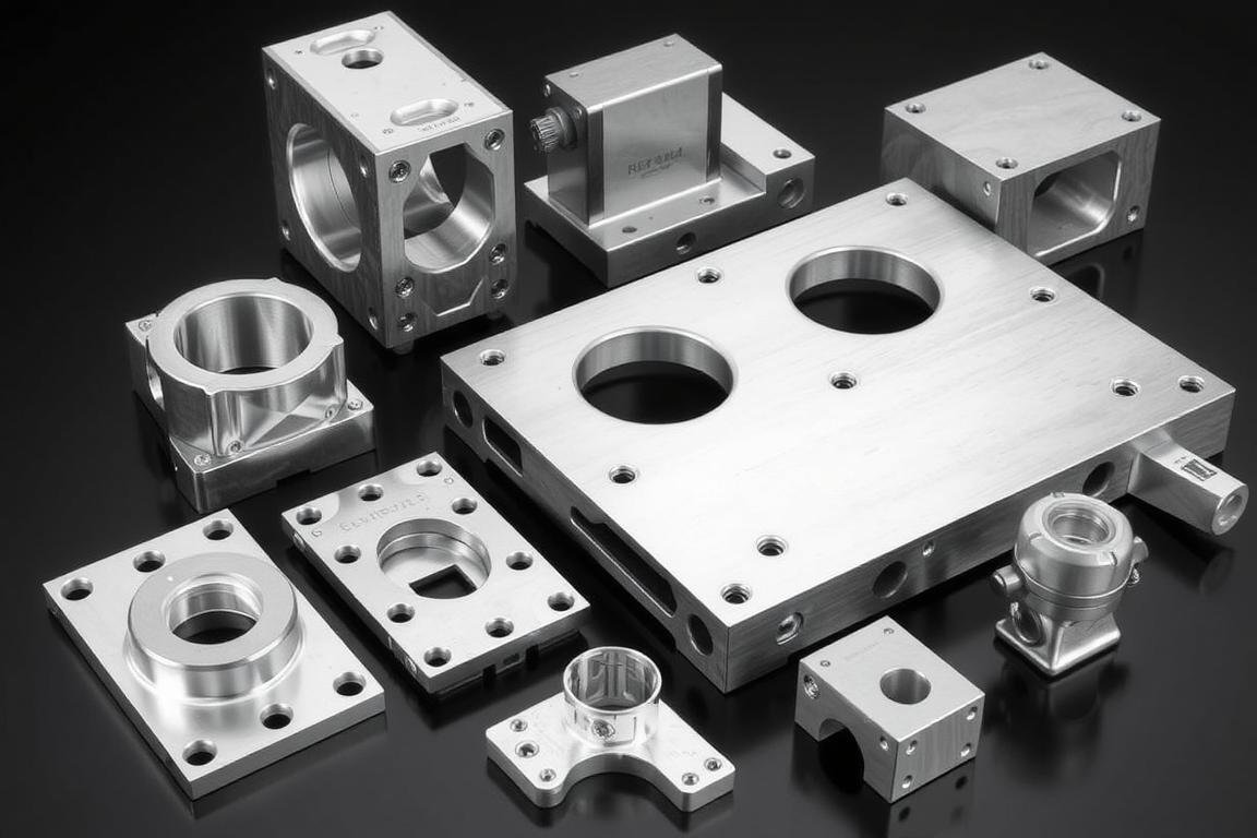 Defense industry aluminum forged components manufactured by MAIKONG