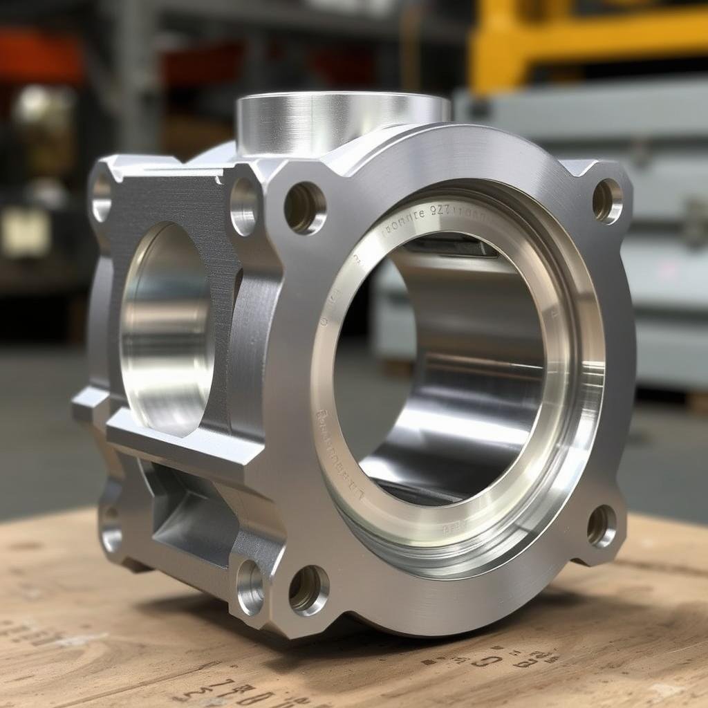 Defense industry aluminum forged part