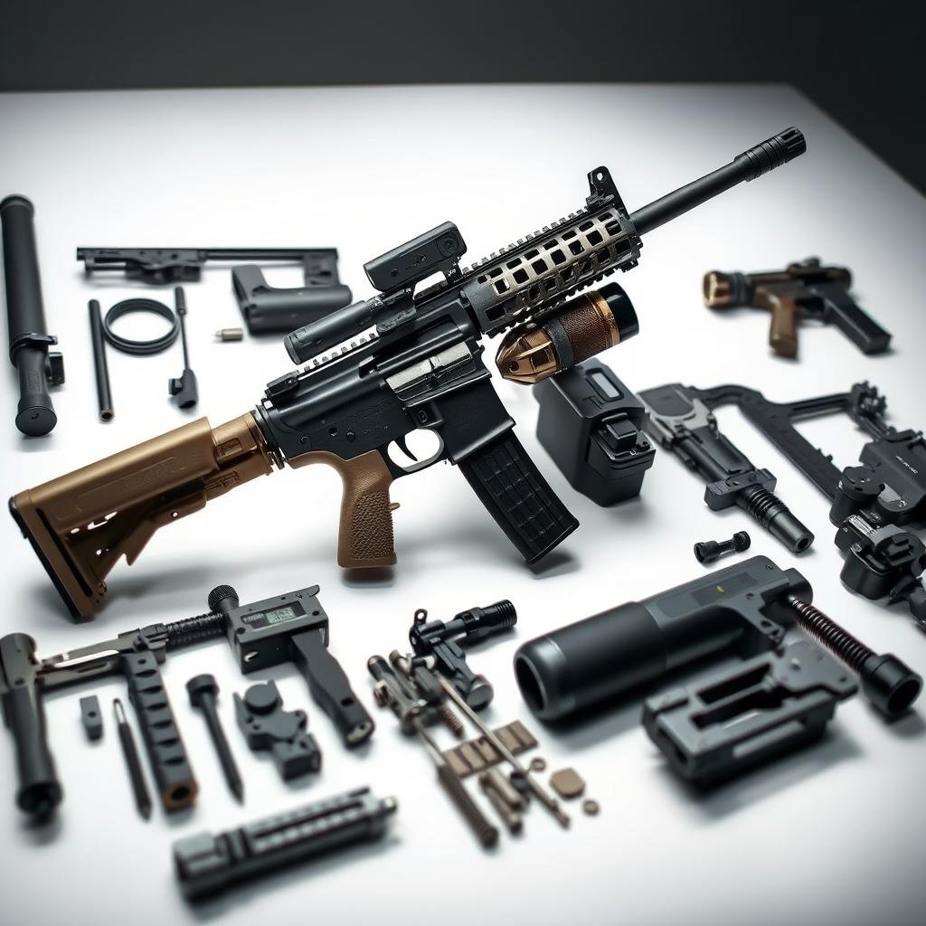 Defense industry billet machined parts