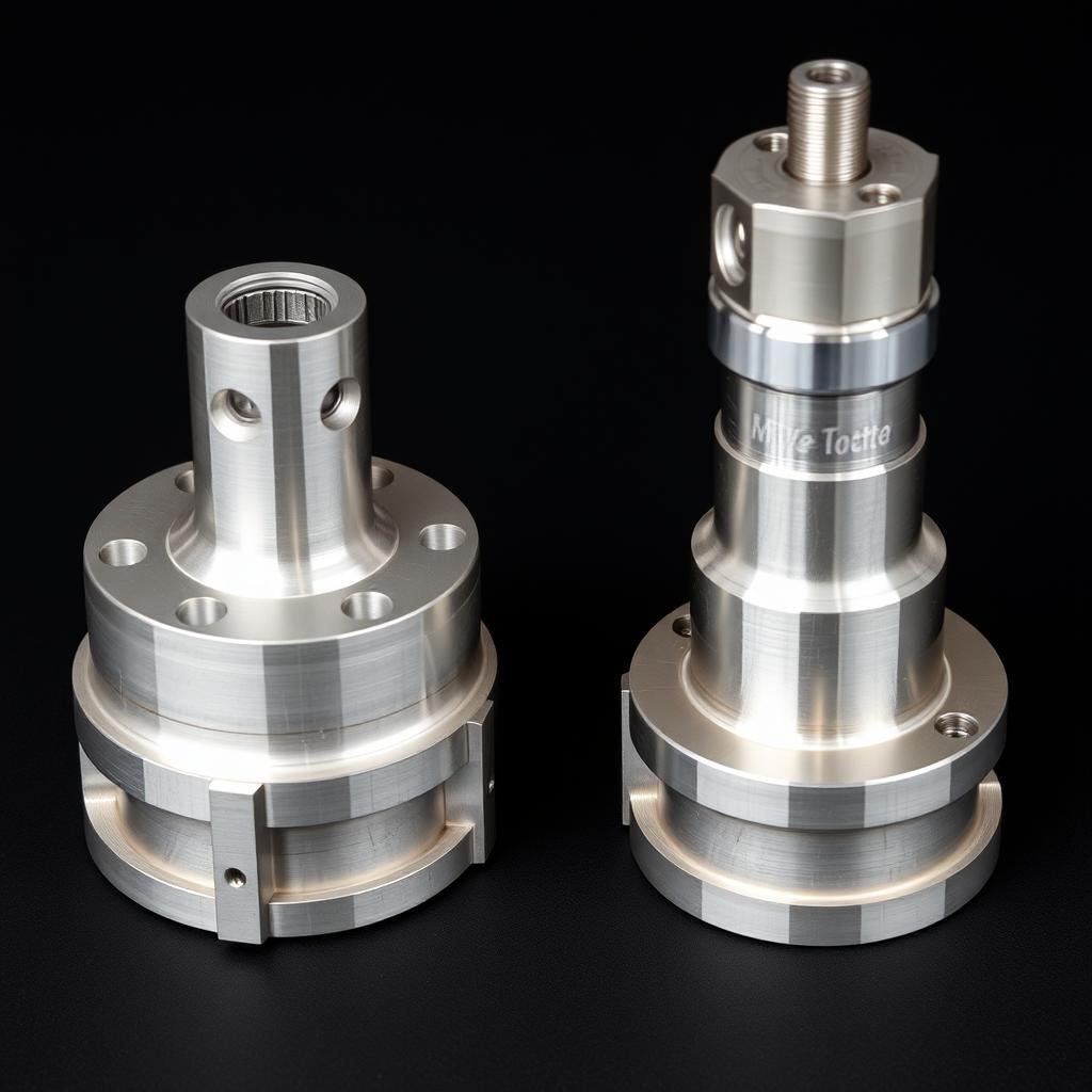 Defense industry parts produced with quality aluminum forge orange techniques