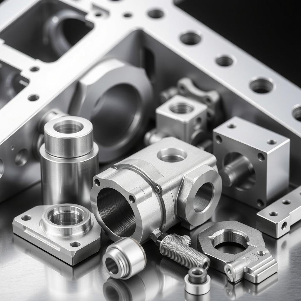 Defense-related aluminum forged components with high-security specifications