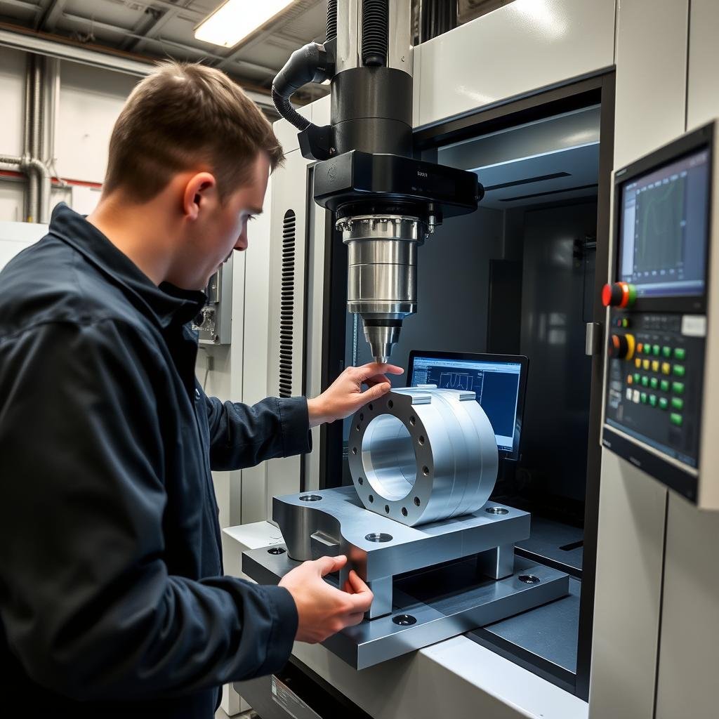 Dimensional inspection of forged aluminum parts