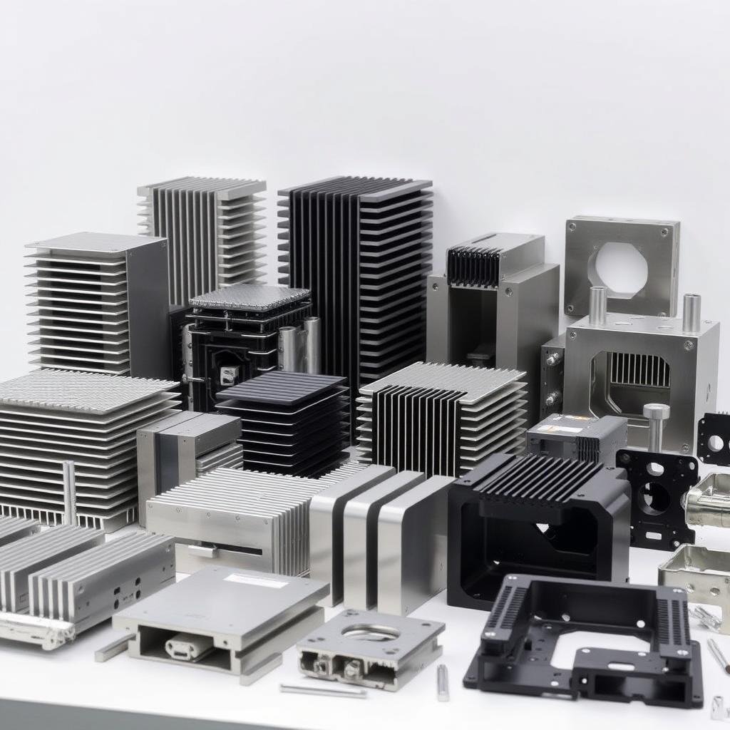 Electronics aluminum forgings by MAIKONG