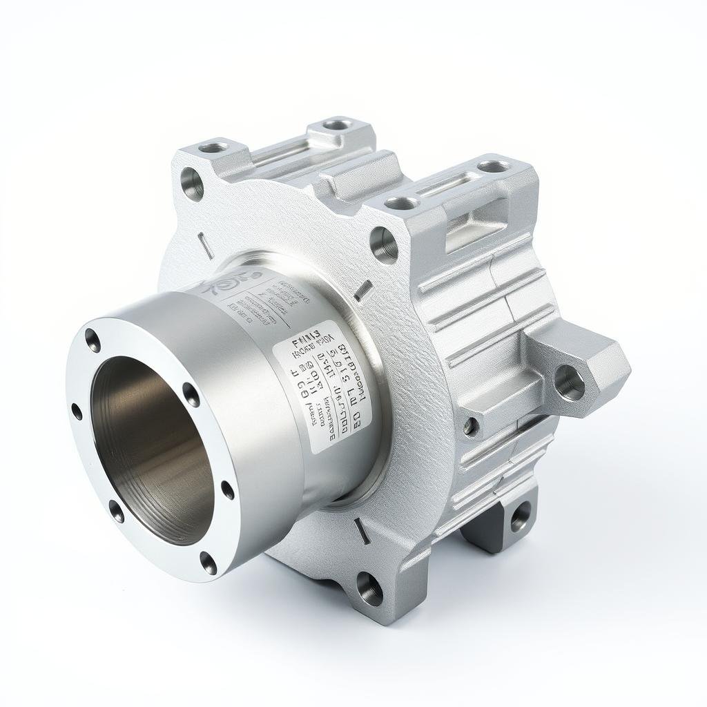 Energy sector component manufactured through aluminum forging