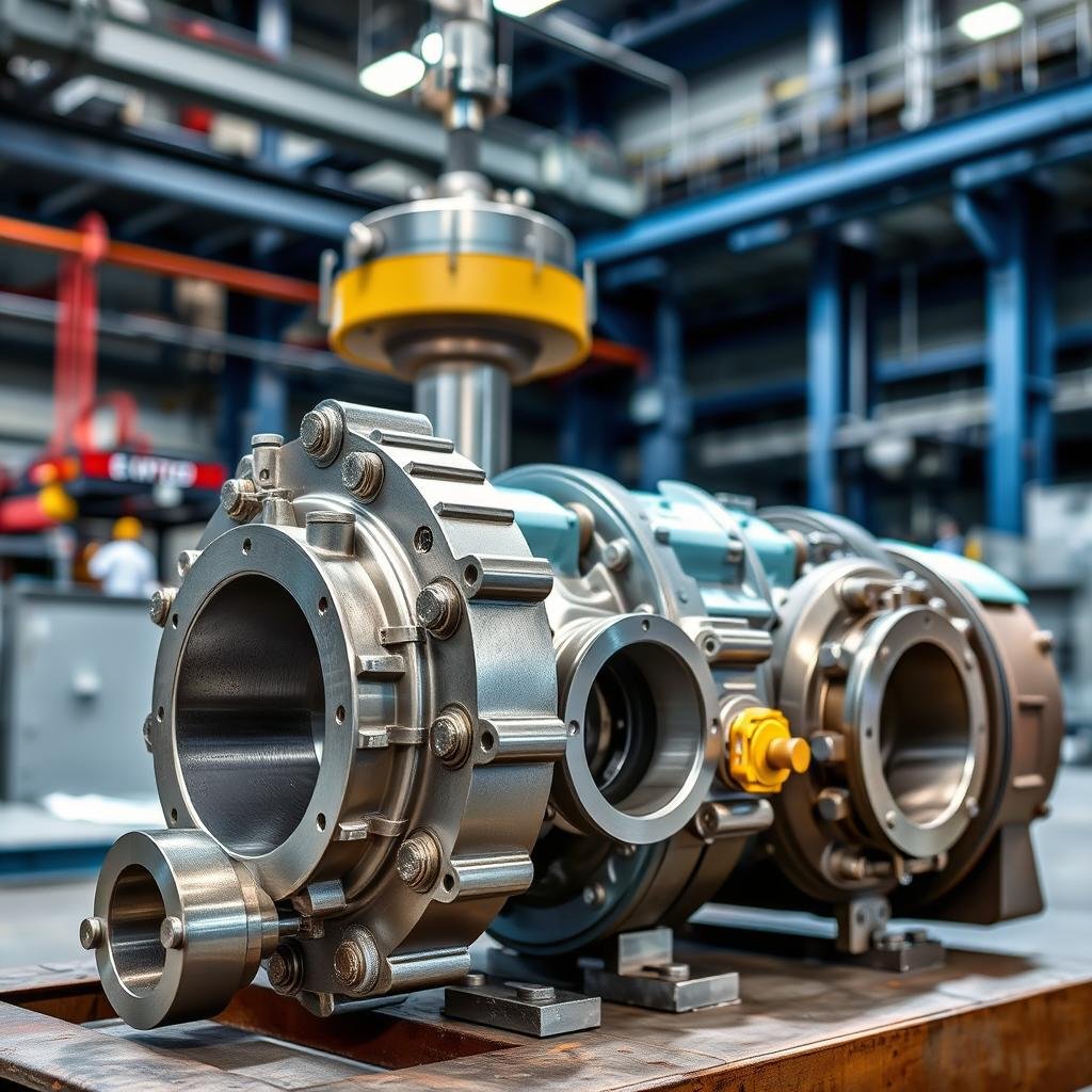 Energy sector components manufactured with quality aluminum forge techniques