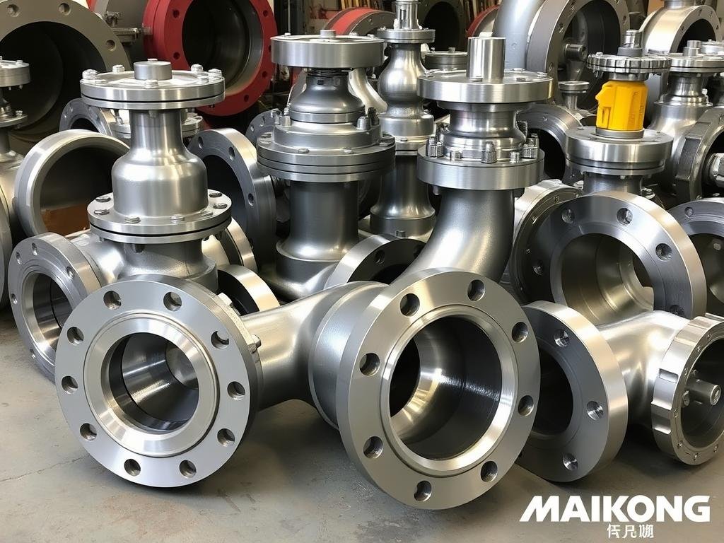 Energy sector components produced through metal forging