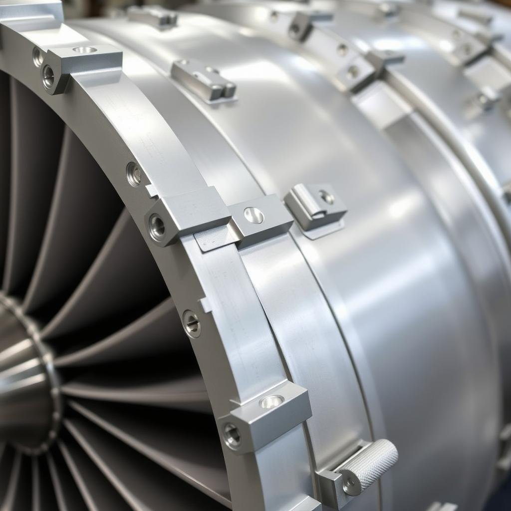 Engine nacelle components forged from aluminum by MAIKONG Quality Aluminum Forge