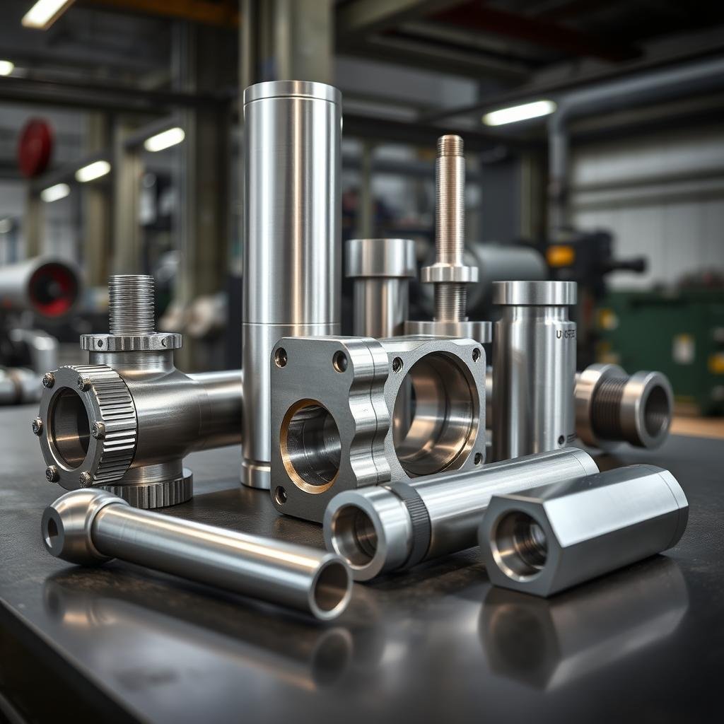 Forged aluminum defense and military components