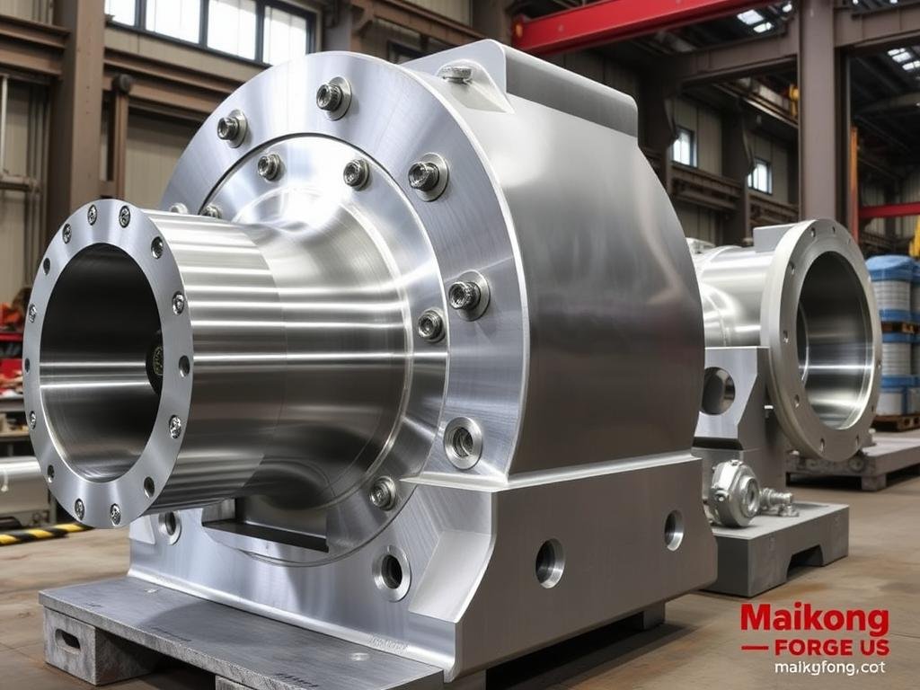 Forged aluminum industrial components