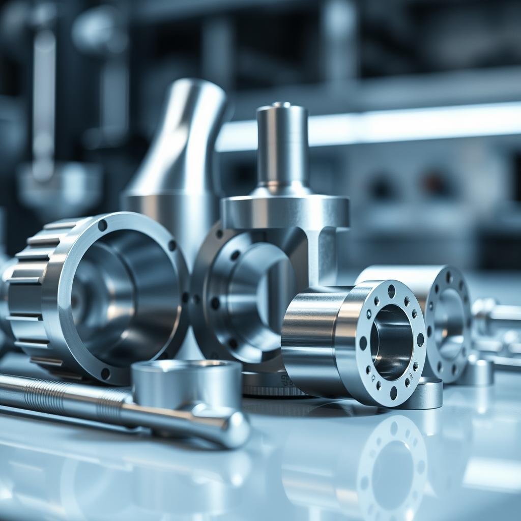 Forged aluminum medical device components