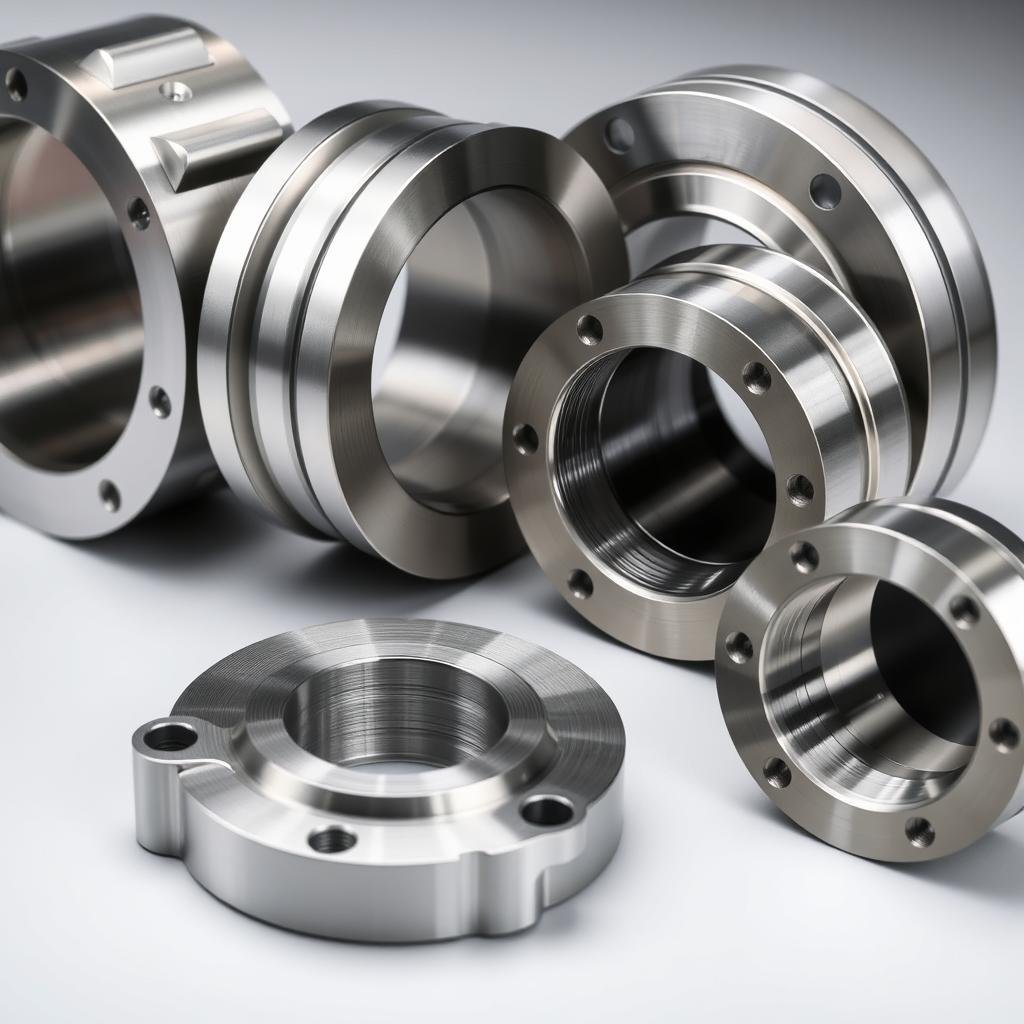 Forged steel aerospace parts with precision machined surfaces