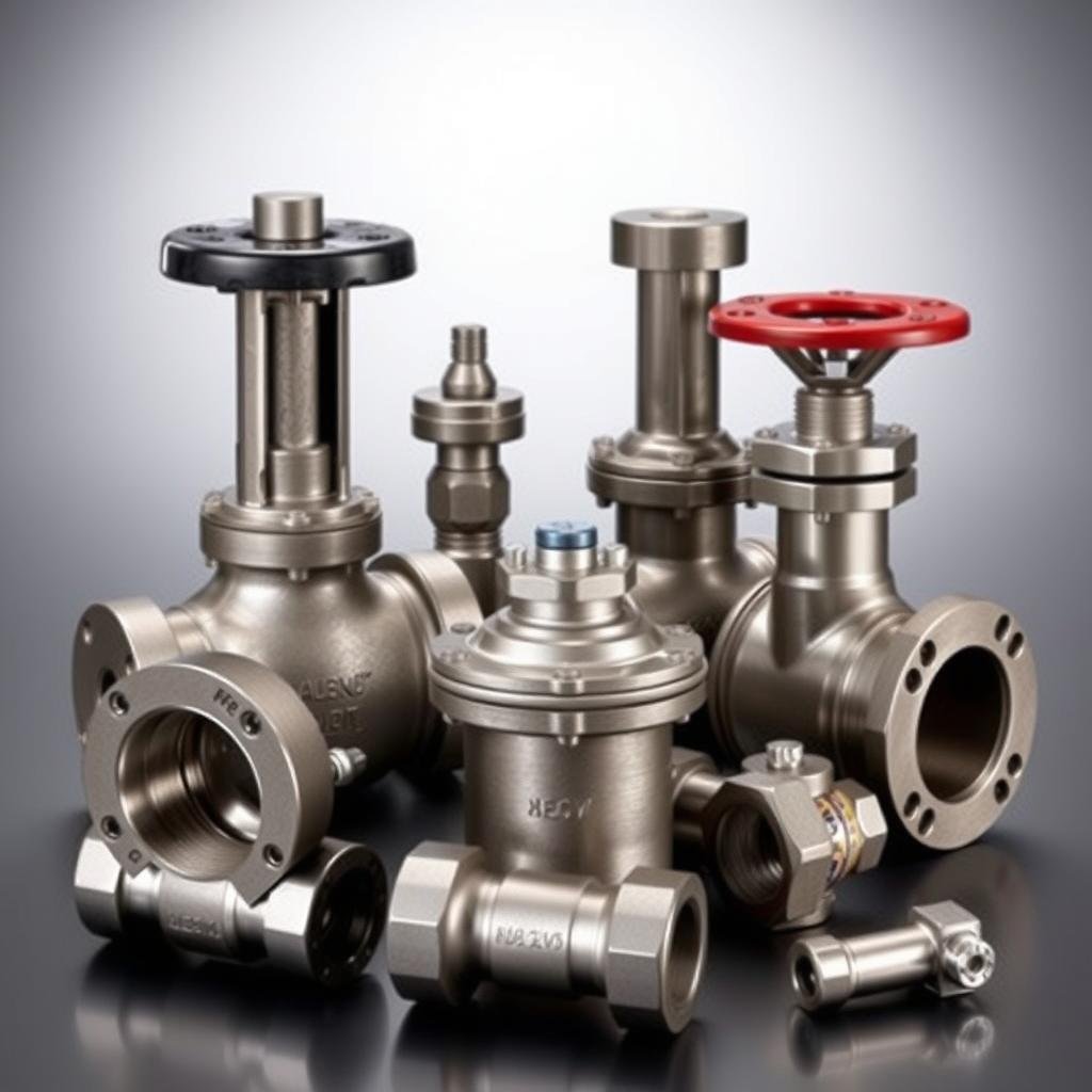 Forged steel valves and fittings for oil and gas industry
