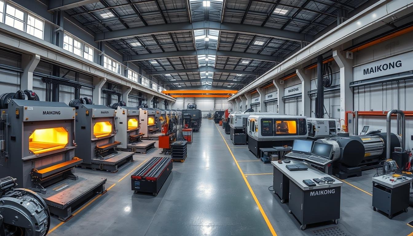 Full-service aluminum forging facility at MAIKONG