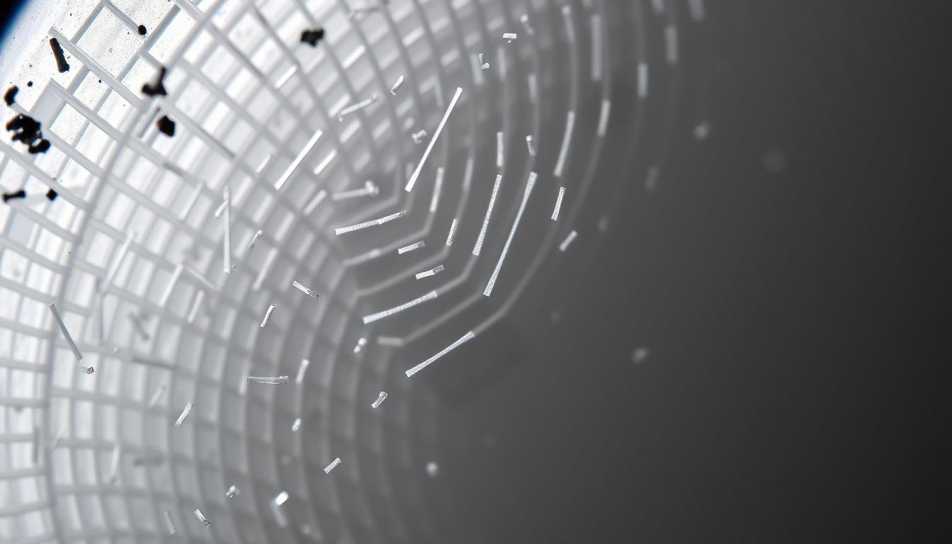 Grain structure of machined forged aluminum center showing directional strength Grain structure of machined forged aluminum center showing directional strength