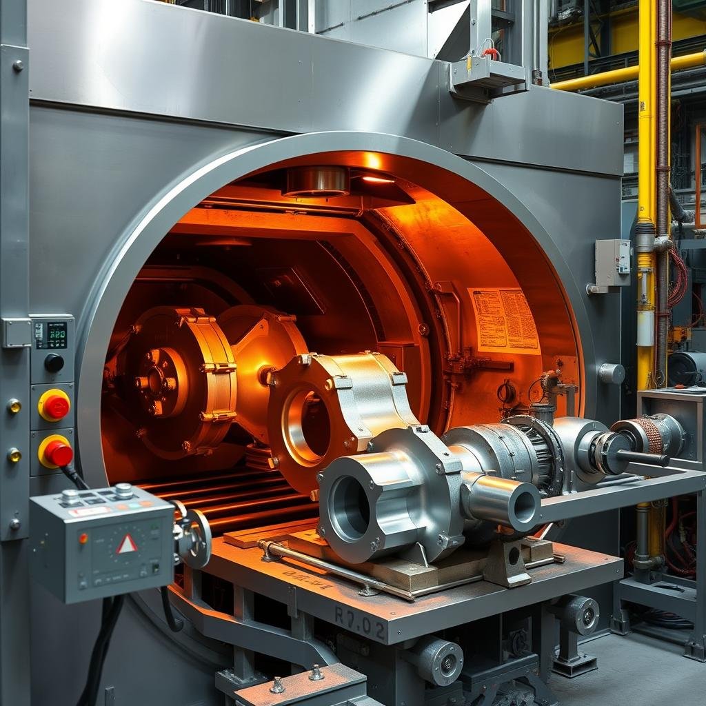 Heat treatment for forged aluminum components