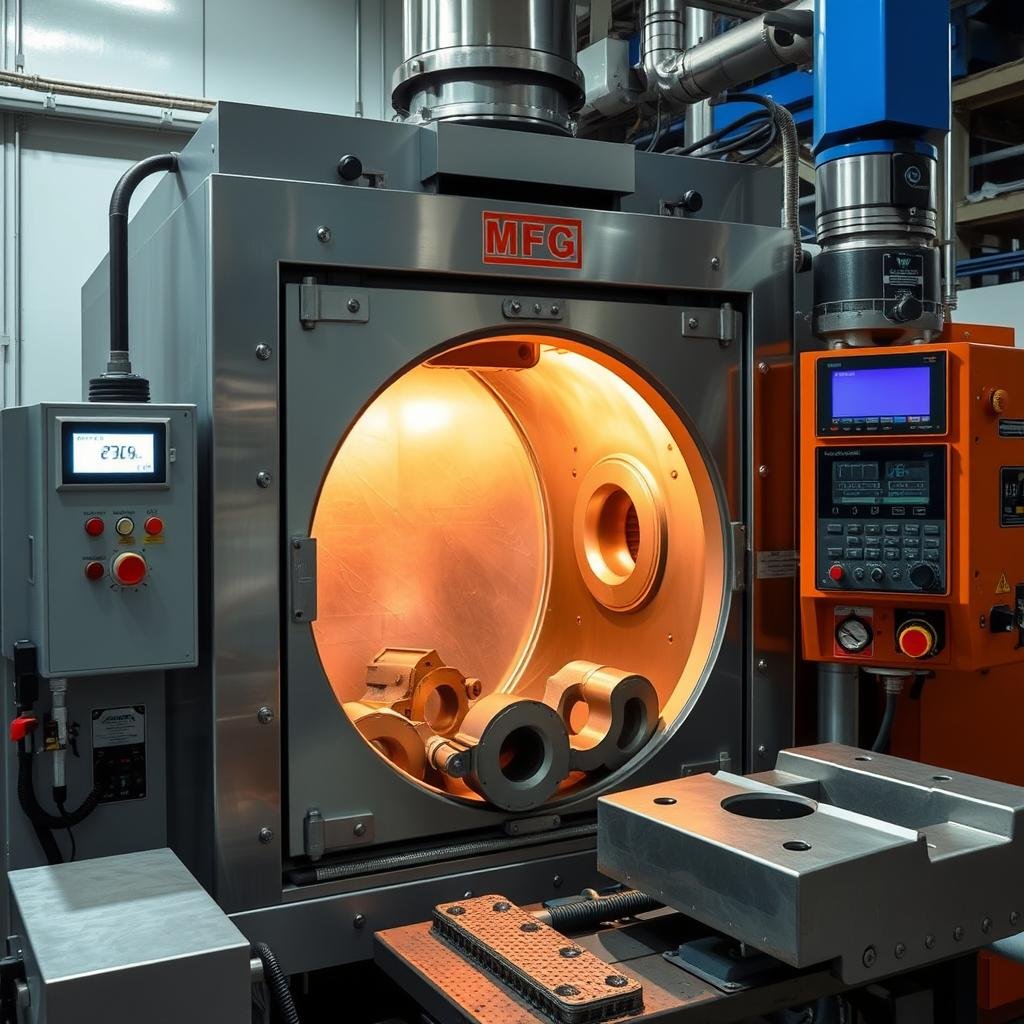 Heat treatment furnace for aluminum forgings at MAIKONG