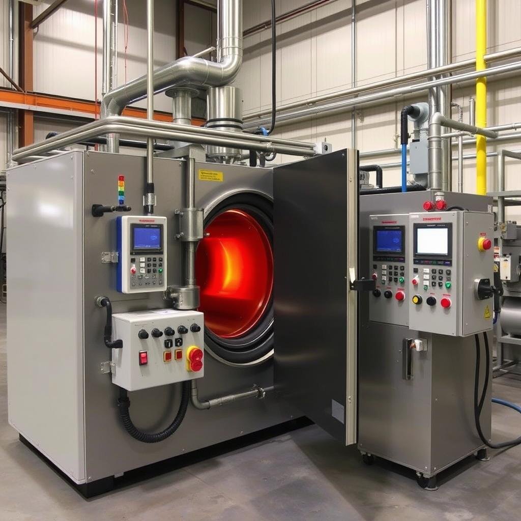 Heat treatment furnaces for aluminum forgings at MAIKONG