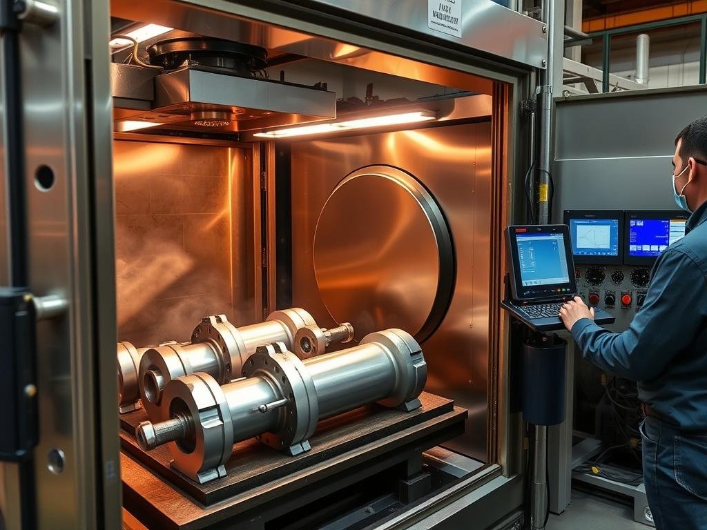 Heat treatment of forged aluminum components