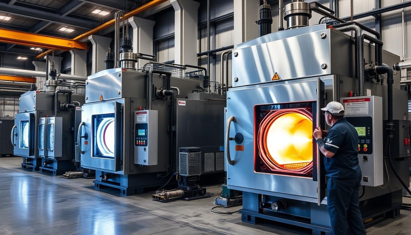 Heat treatment process for aluminum forgings at MAIKONG facility Heat treatment process for aluminum forgings at MAIKONG facility