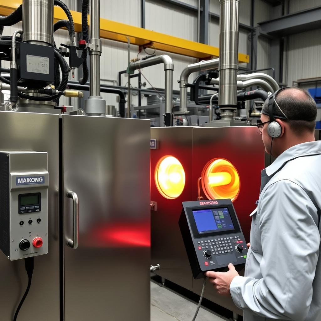 Heat treatment process for aluminum forgings at MAIKONG's facility