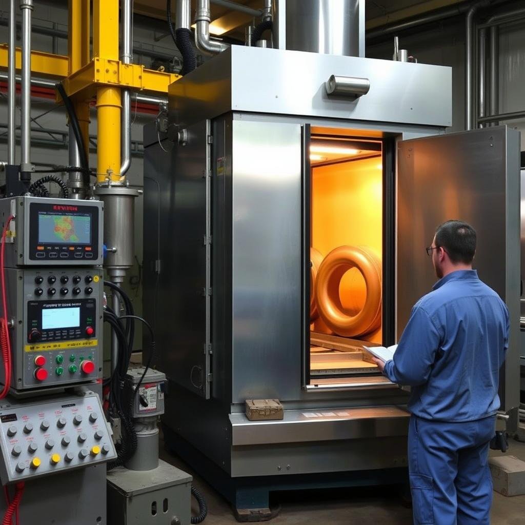 Heat treatment process for aluminum forgings to enhance properties