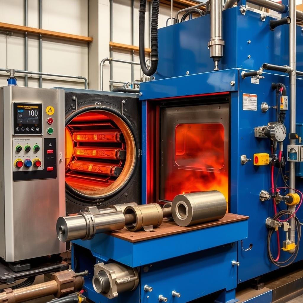 Heat treatment process for metal components