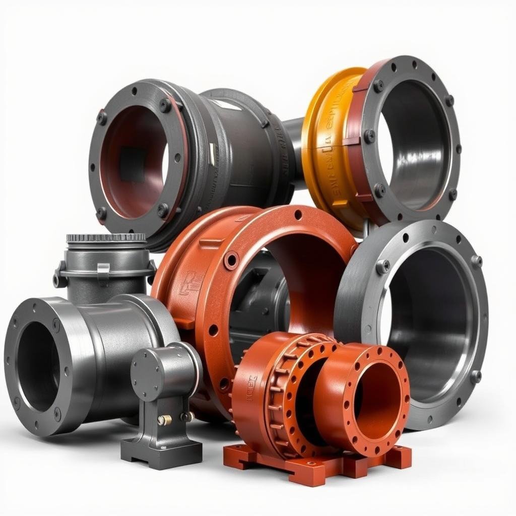 Heavy-duty forged steel components for construction equipment