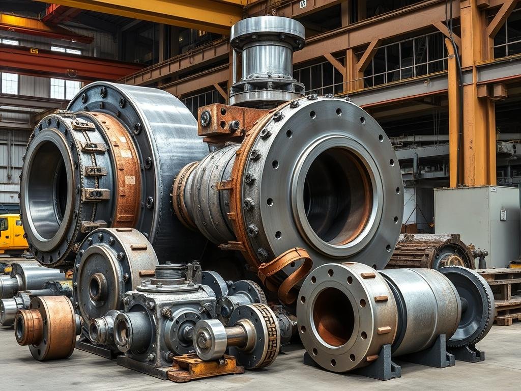 Heavy-duty industrial forged components from MAIKONG