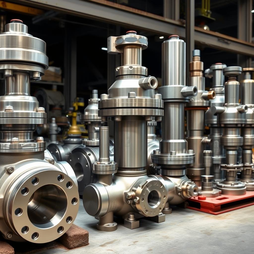 Heavy-duty oil and gas components manufactured through billet machining