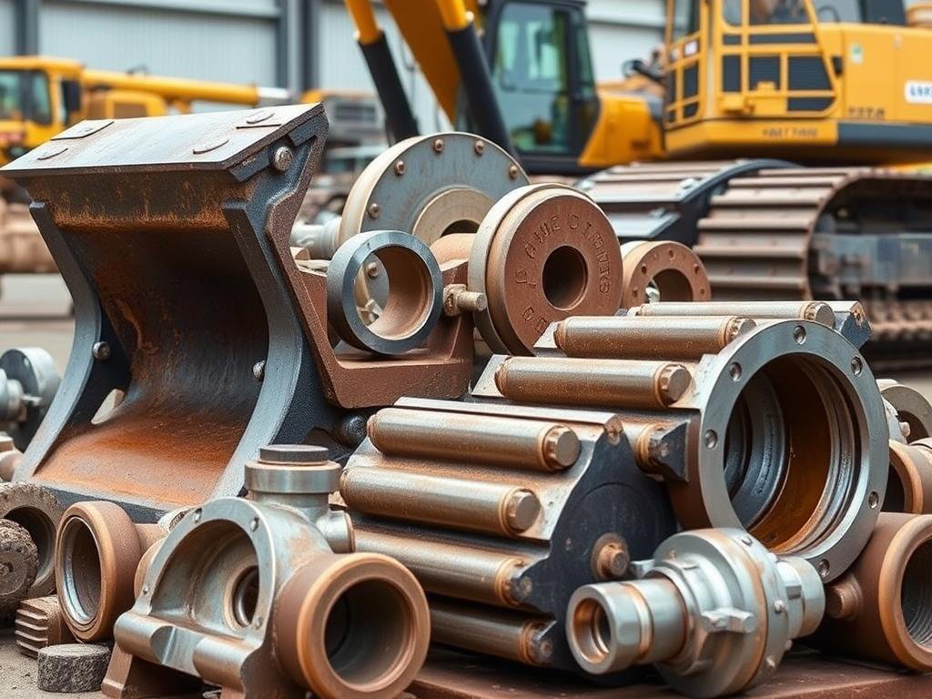 Heavy equipment components forged with MAIKONG tooling solutions