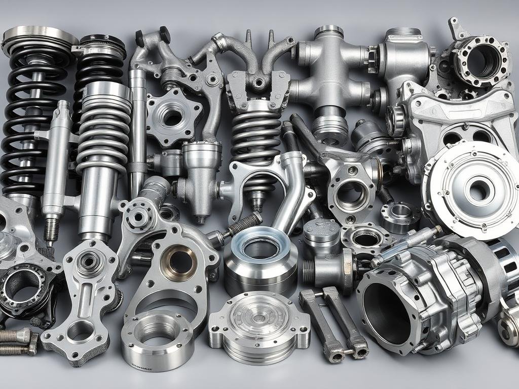 High-performance automotive components from MAIKONG Aluminum Forging Factory