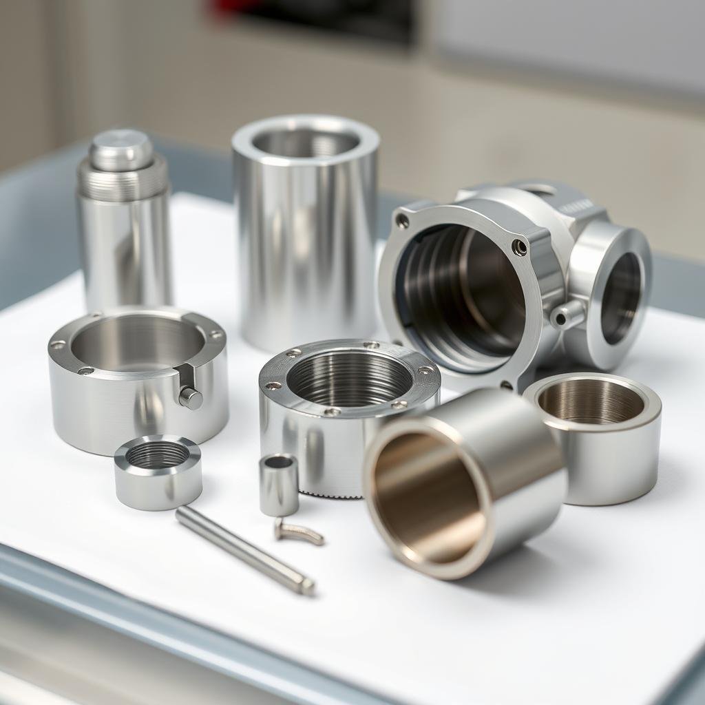 High-precision aluminum forged medical components