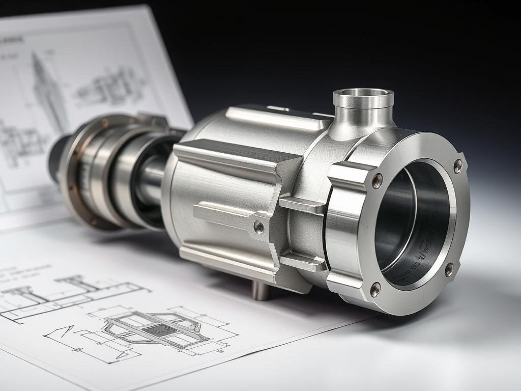 Hot forged aluminum aerospace structural component