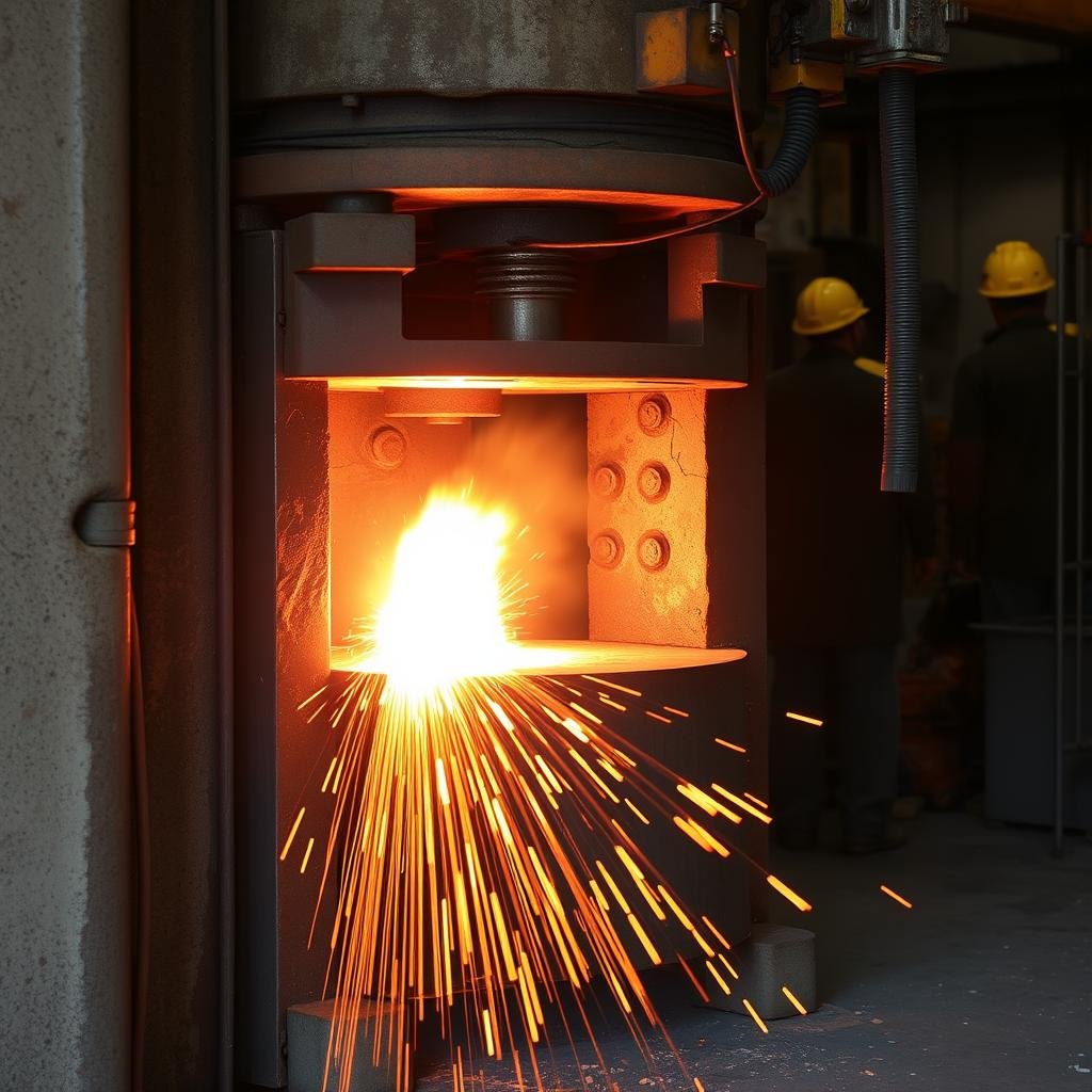 Hot forging process for aluminum components